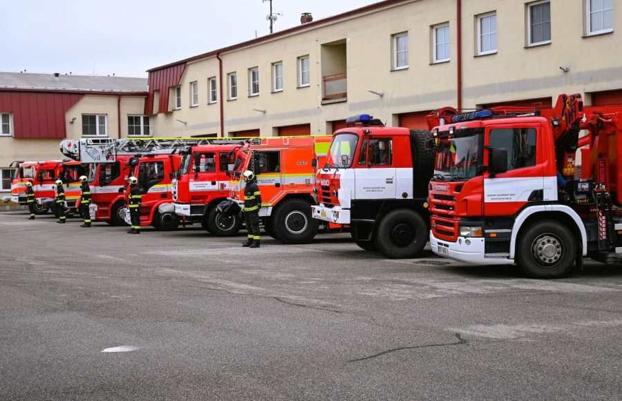 Jindřichův Hradec modernizuje hasičskou stanici novou technikou a tréninkovou dráhou