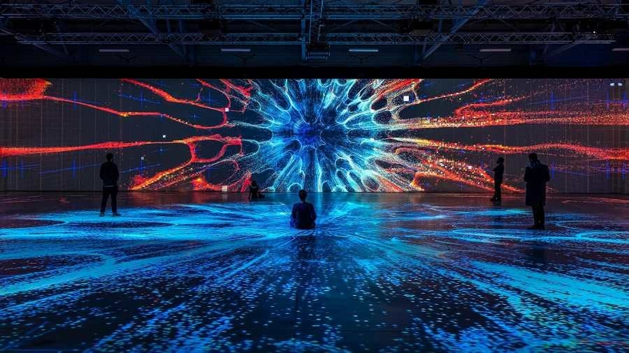 Signal Space v Praze: celoroční galerie světla a digitálního umění