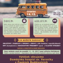 Dobročinný bazárek 14.12. 2017