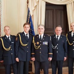 Nejvyšší ocenění si ve Zbirohu převzali také hasiči HZS Jihočeského kraje