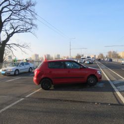 Vážně vypadající nehodu dnes po ránu vyšetřovali českobudějovičtí dopravní policisté.