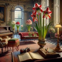 16. ročník Amaryllis a Hudba: Květiny a melodie v schwarzenberském zámku