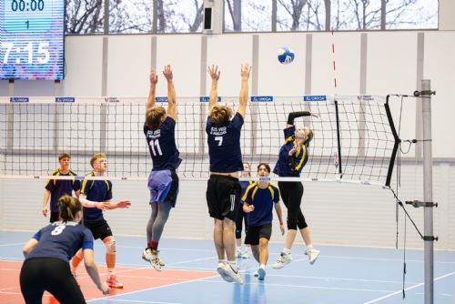 Foto: Středoškolské volejbalové finále poprvé ve dvoudenním formátu