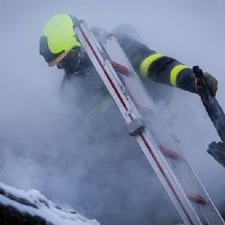 Tragická smrt muže při požáru