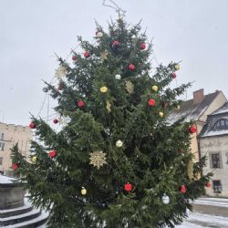Tábor zahajuje advent rozsvícením vánočního stromu a betlémem