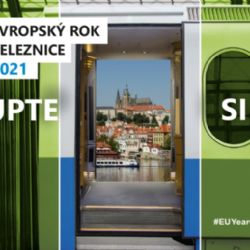 Od čtvrtka můžete v ČR potkat Evropský vlak, prezentuje význam a možnosti rozvoje železnice