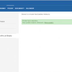 Požádat o výměnu končícího řidičáku lze elektronicky, informace o vyzvednutí přijde SMS