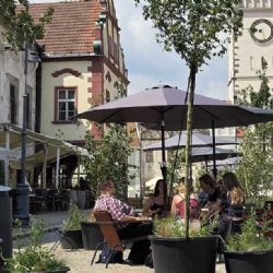 Žižkovo náměstí v Táboře oživlo: Pěší zóna a kultura za 800 tisíc