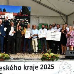 Čestice triumfují: Vesnicí roku Jihočeského kraje 2025!