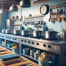 Učňovská restaurace: Praktická výuka pro studenty kuchařů