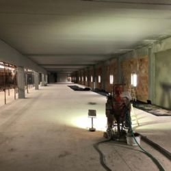 Postup výstavby na stadionu Míru v Táboře – v podlahách už je jasno