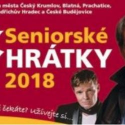 Jihočeský kraj zve na třetí ročník Seniorských hrátek. Návštěvníci se mohou opět těšit na Josefa Laufera