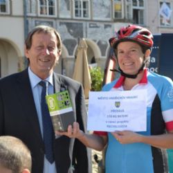 Městem projely dvě osvětové cykloakce