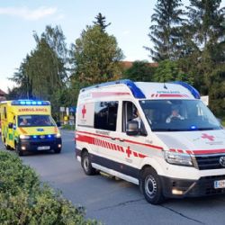 Zdravotnická záchranná služba Jihočeského kraje se představila v rakouském Gmündu