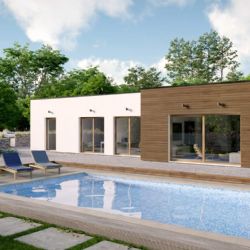 Máte rádi minimalistický styl bydlení? Nechte si na klíč postavit zděný bungalov 4 + KK MODERN od regionální firmy Brickhouse