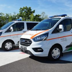 Prachatická nemocnice pořídila další dva zbrusu nové sanitní vozy